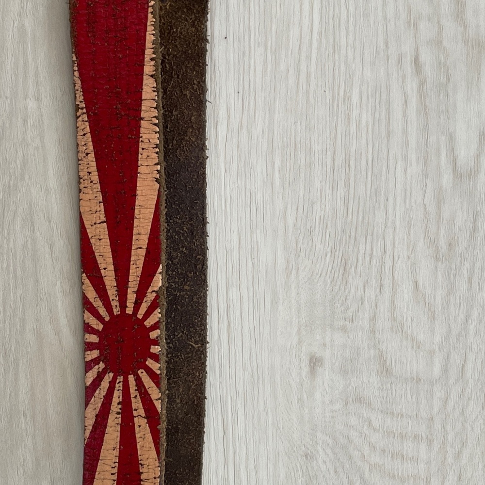 Vintage Rising Sun Genuine Leather Belt